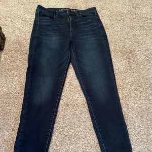 Womens American eagle Super stretch high rise jegging size 6